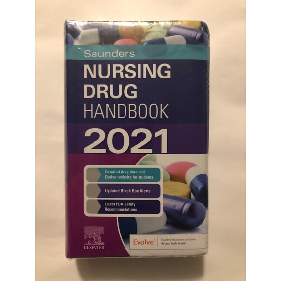 Saunders Nursing Drug Handbook 2021 by Keith Hodgson and Robert J. Kizior (2020, - Picture 1 of 1